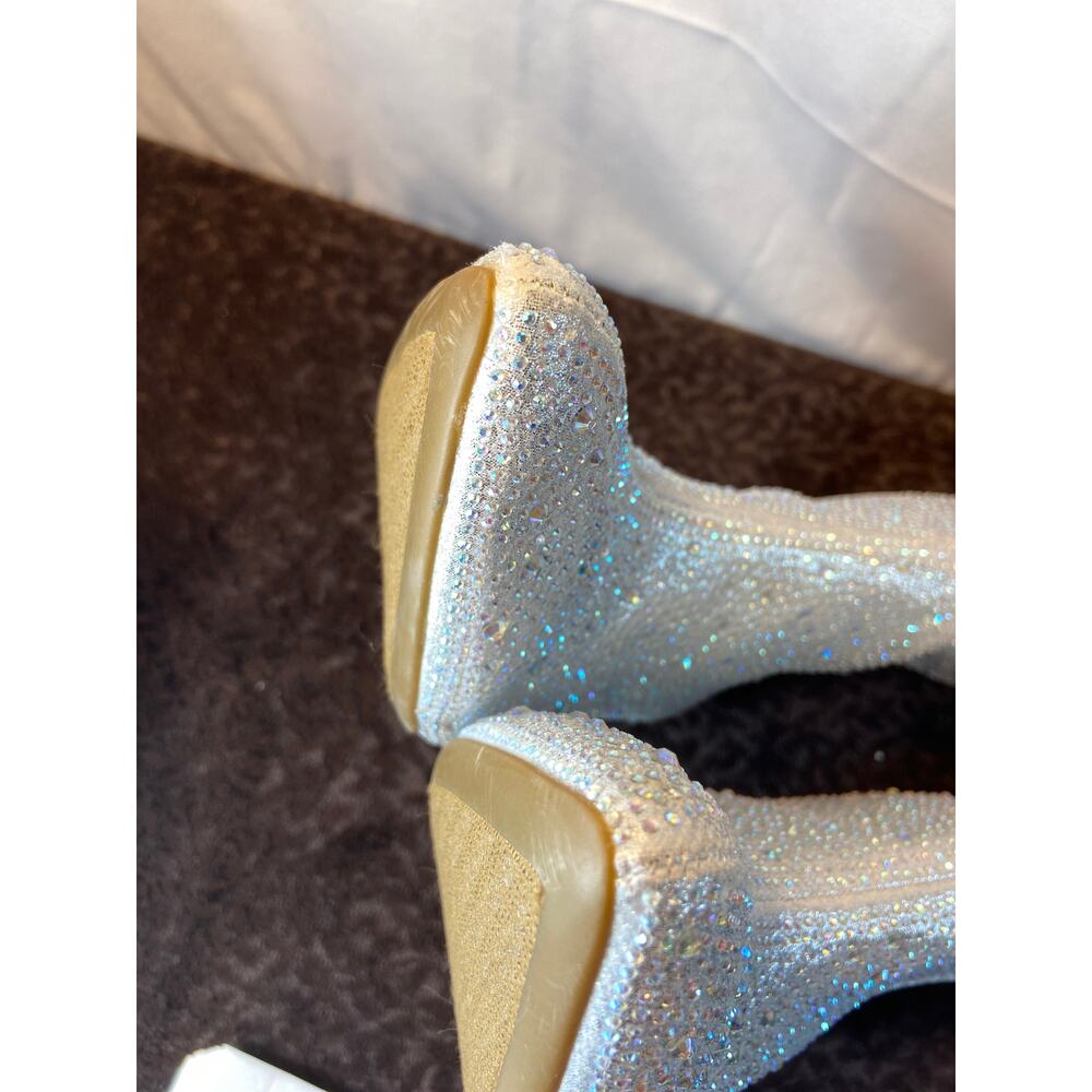 Top Moda Rhinestone knee high boots - Picture 9 of 11